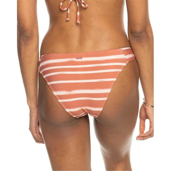 Roxy Dames/Dames Gestreept Strand Bikinibroekje met Lage Rise (Oranje) - Image 3