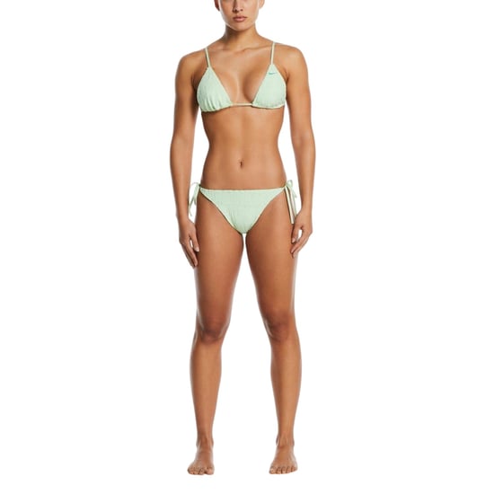 Nike Dames/Dames Bikinibroekje met reliëf (Dampgroen) - Image 1