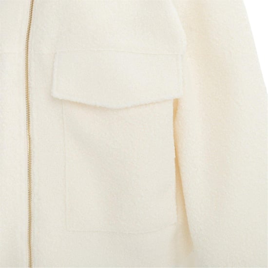 Firetrap Dames/Dames Teddy Fleece Gewatteerde Jas (Crème) - Image 5