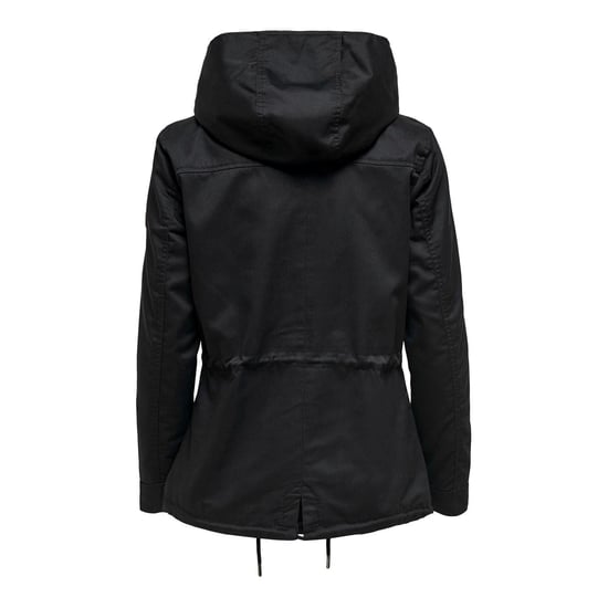 Only Dames/dames Parka met kap (Zwart) - Image 3