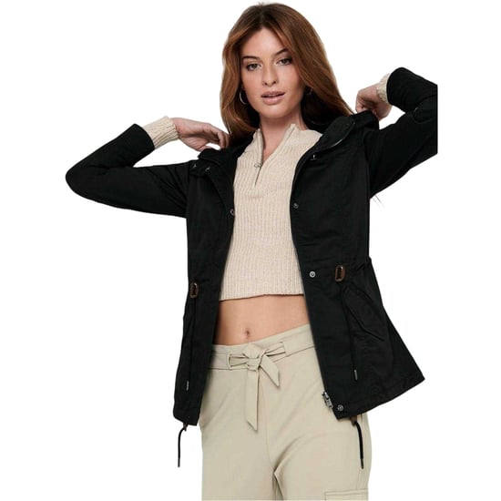 Only Dames/dames Parka met kap (Zwart) - Image 5