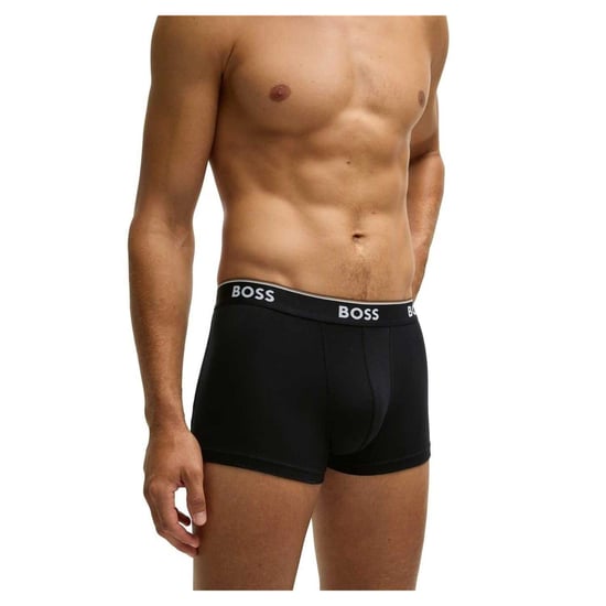Boss Heren Bodywear Logo Boxershorts (Set van 3) (Zwart) - Image 2