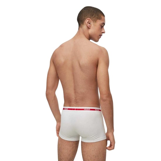 Hugo Biologische boxershorts voor heren (set van 3) (Rood) - Image 4