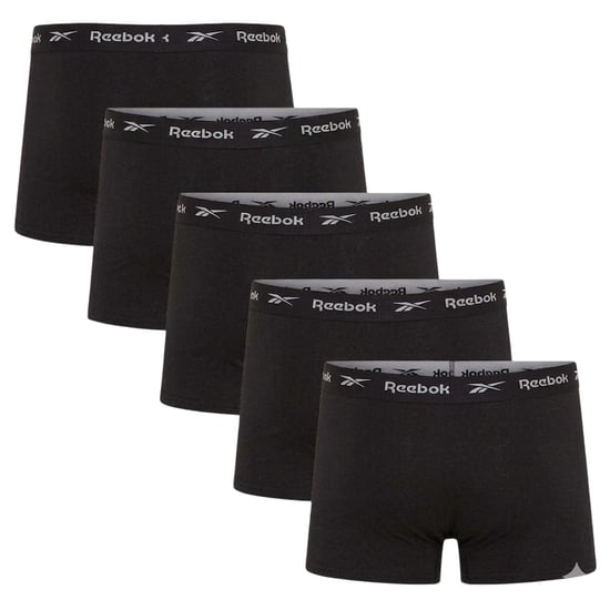 Reebok Boxershorts van jersey voor heren (set van 5) (Zwart) - Image 3