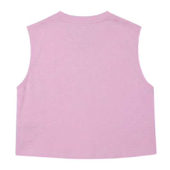 Lacoste Dames/Dames Sport Relaxed Fit Mouwloze Gewaad Top (Roze) - Image 2