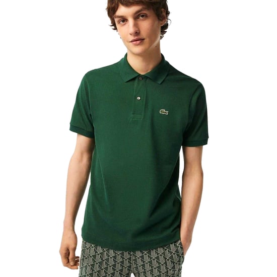 Lacoste Klassiek poloshirt met korte mouwen voor heren (Groen) - Image 3
