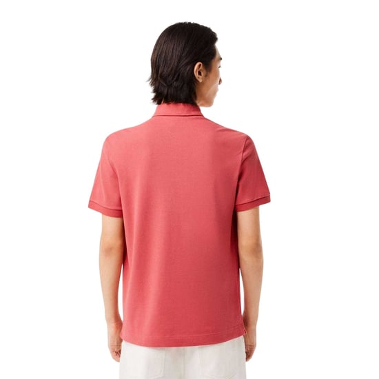 Lacoste Polo-shirt voor heren van Paris Stretch (Rood) - Image 2