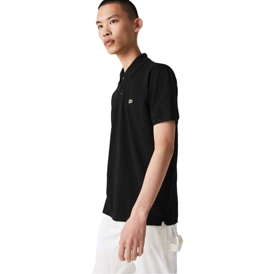 Lacoste Klassiek poloshirt met korte mouwen voor heren (Zwart) - Image 3