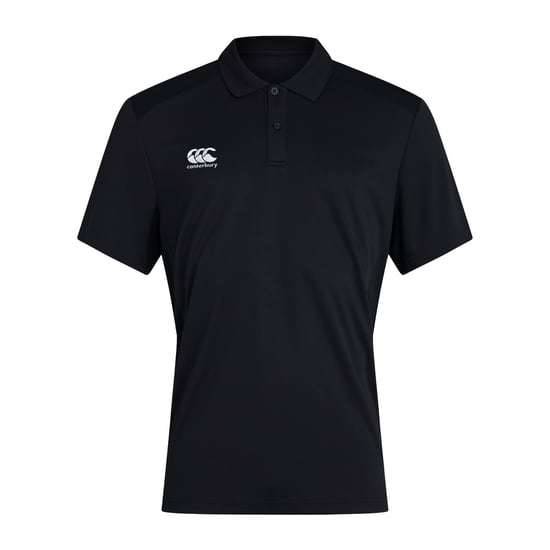 Canterbury Heren Club Dry Poloshirt (Zwart) - Image 2