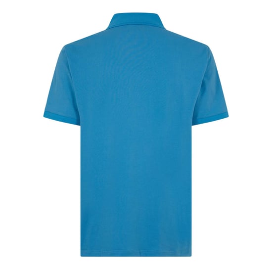 Original Penguin Heren Geometrisch Regular Korte Mouwen Polo Shirt (Blauwe Maan) - Image 3