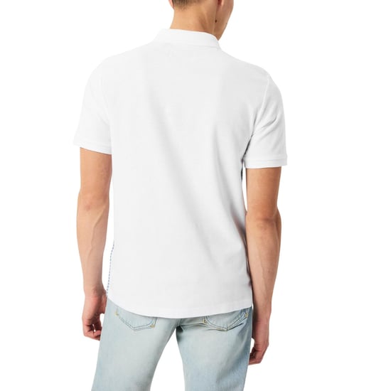 Original Penguin Geborduurd poloshirt voor heren met normale pasvorm (Wit) - Image 3