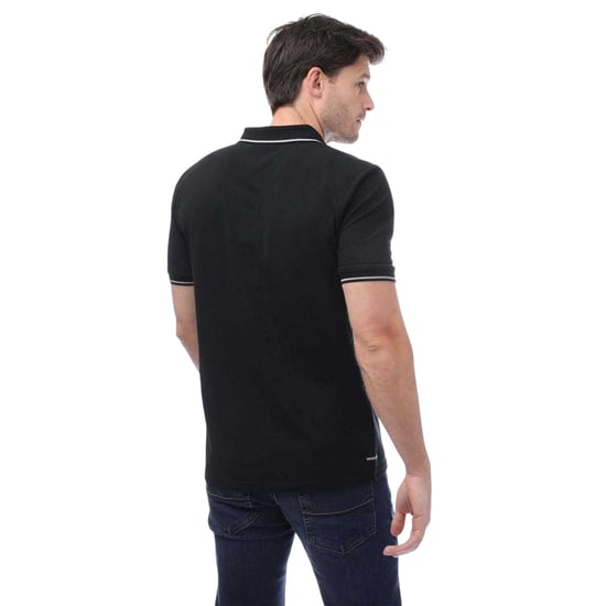 Weekend Offender Heren Spello Polo Shirt (Zwart) - Image 2