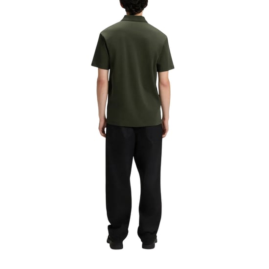 Hugo Deabono-poloshirt met logo voor heren (Donkergroen) - Image 2
