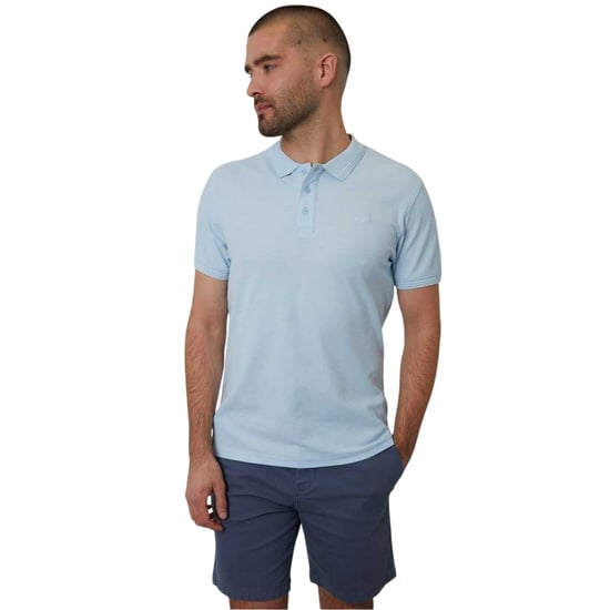 Threadbare Mannen Malbork Korte Mouwen Polo Shirt (Skyway) - Image 1