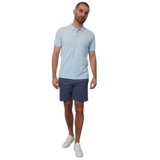Threadbare Mannen Malbork Korte Mouwen Polo Shirt (Skyway) - Image 4