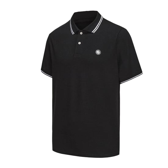 Pretty Green Heren Barton Korte Mouwen Polo Shirt (Zwart) - Image 3