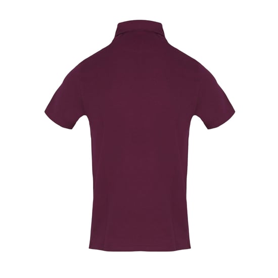 Aquascutum Polo-shirt voor heren met driehoekig logo (Rood) - Image 2