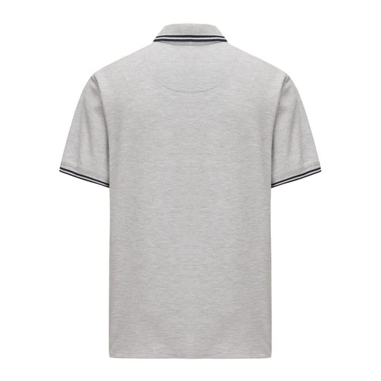 Pretty Green Heren Barton Korte Mouwen Polo Shirt (Grijs Marl) - Image 2