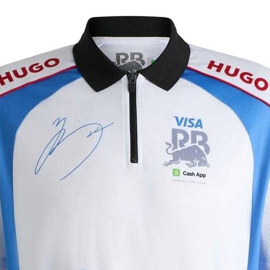 Hugo Boss Heren Red Bull Poloshirt (Wit) - Image 4
