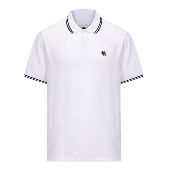 Pretty Green Heren Barton Korte Mouwen Polo Shirt (Wit) - Image 1