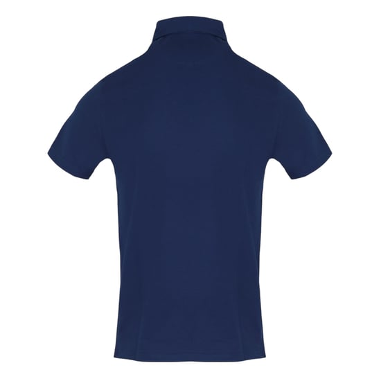 Aquascutum Heren Logo Poloshirt (Marine) - Image 2