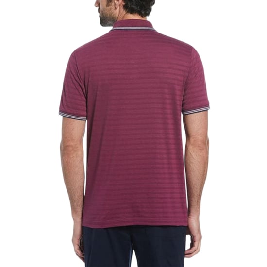 Original Penguin Heren getipt poloshirt Regular (Amarant) - Image 2