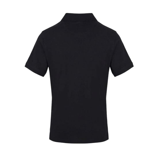 Aquascutum Heren Geborduurd Logo Poloshirt (Zwart) - Image 2