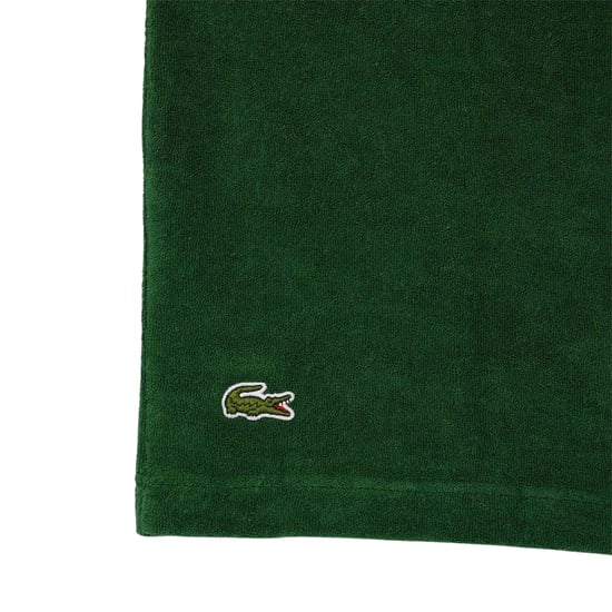 Lacoste Herenpolo van Roland-Garros met borduursel, van badstof (Groen) - Image 3