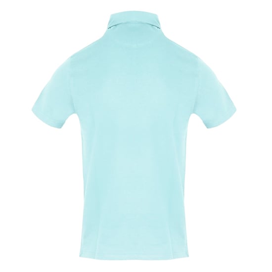 Aquascutum Heren Logo Poloshirt (Licht Blauw) - Image 2
