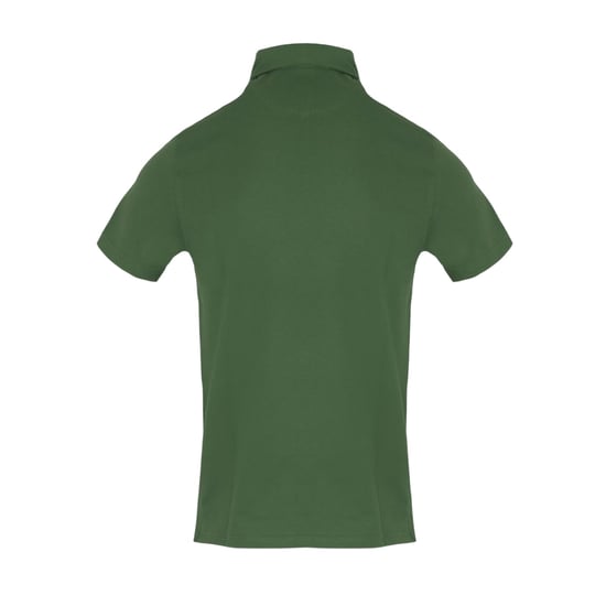 Aquascutum Polo met kraag en driehoekig logo voor heren (Militair Groen) - Image 3