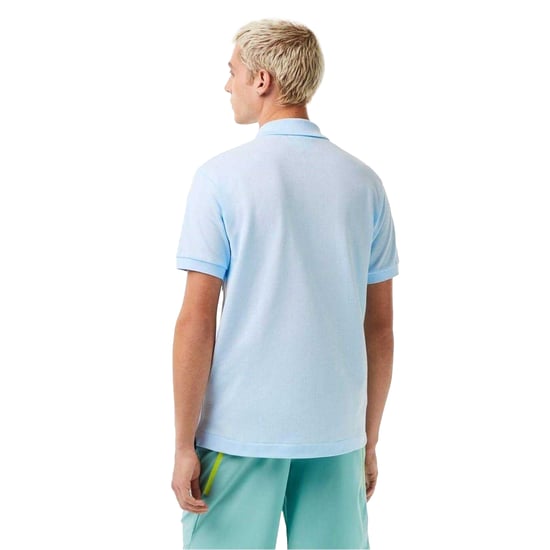 Lacoste Klassiek poloshirt met korte mouwen voor heren (Lichtblauw) - Image 3