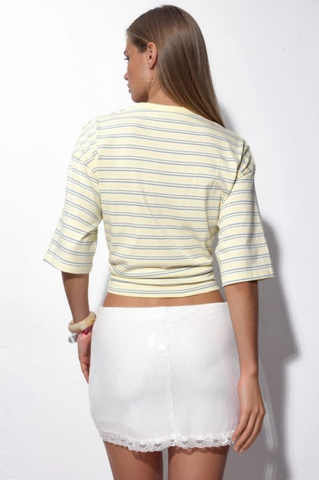 Hooggetailleerde Bodycon Pailletten Minirok - Image 3