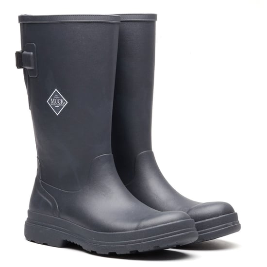 Muck Boots Rainscape Hoge Rubber Dames Zwarte Wellingtonlaarzen - Image 3