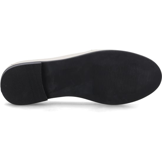 Hush Puppies Connie Leren Dames Crème Instappers - Image 3