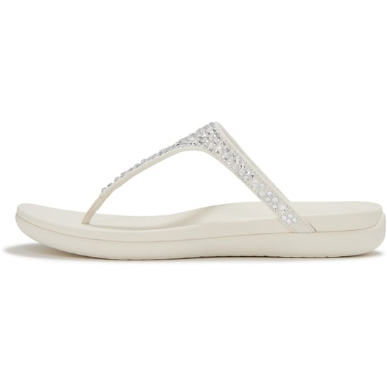 Fitflop Solay Gemengde-Kristal Textiel Dames Crème Sandalen - Image 4