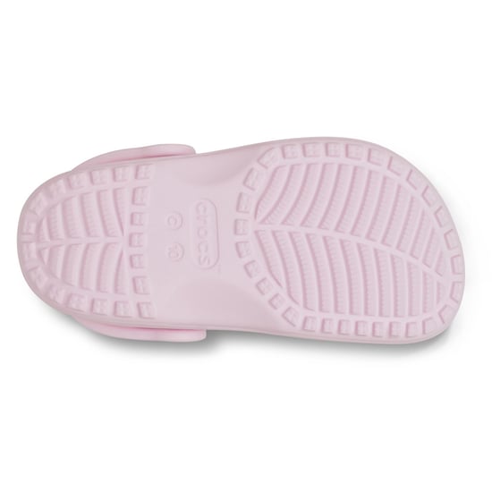 Crocs Classic Bloemige Uitsnede EVA Kinder Roze Melk Klompen - Image 4
