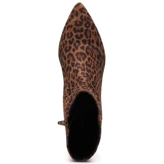 Hush Puppies Nahla Hakken Leren Dames Luipaard Enkelboots - Image 4