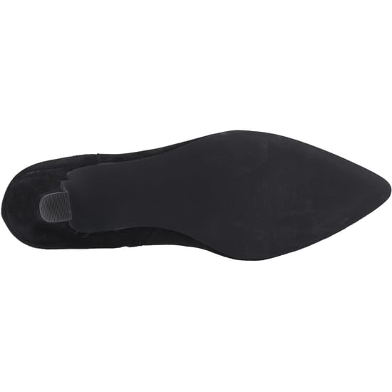 Hush Puppies Nahla Hak Leer Dames Zwarte Hakschoenen Enkelboots - Image 3