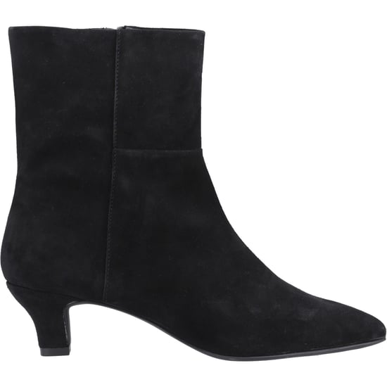 Hush Puppies Nahla Hak Leer Dames Zwarte Hakschoenen Enkelboots - Image 5