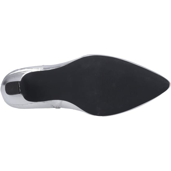 Hush Puppies Nahla Hakleren Dames Zilveren Enkellaarzen - Image 3