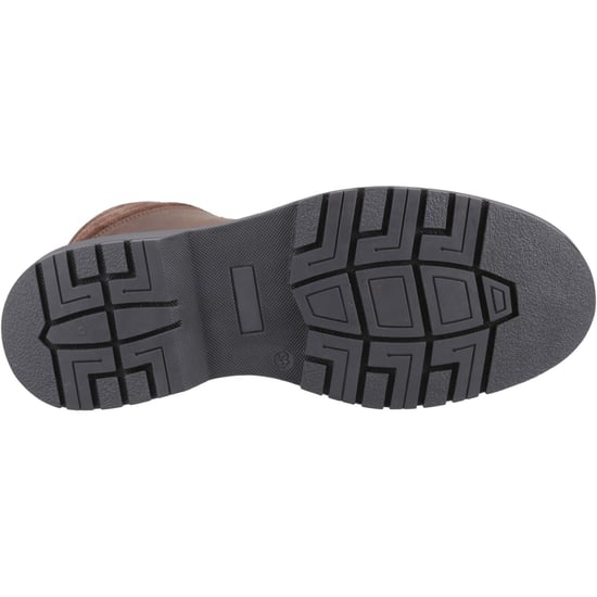 Hush Puppies Jarrod Leer Heren Bruine Enkelboots - Image 3