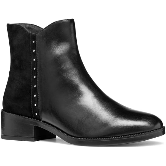 Geox D Camexia Leren Dames Zwarte Laarzen - Image 1