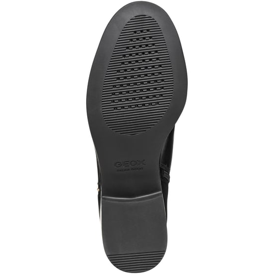 Geox D Camexia Leren Dames Zwarte Laarzen - Image 3