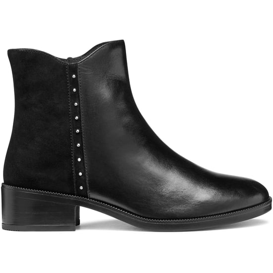 Geox D Camexia Leren Dames Zwarte Laarzen - Image 5
