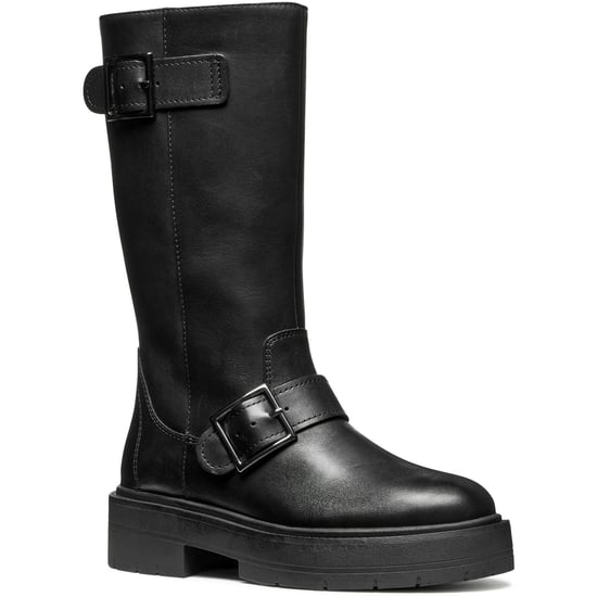 Geox D Spherica EC7 Leren Dames Zwarte Laarzen - Image 1