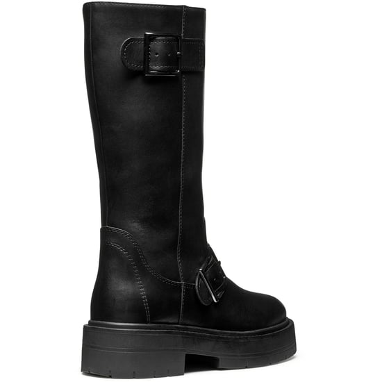 Geox D Spherica EC7 Leren Dames Zwarte Laarzen - Image 2