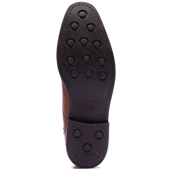 Base London Belgrave Leren Heren WASHED TAN Enkellaarzen - Image 3