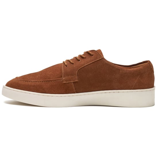 Hush Puppies Riven Lace Up Leather Men's TAN Lace-Up Shoes - Image 6
