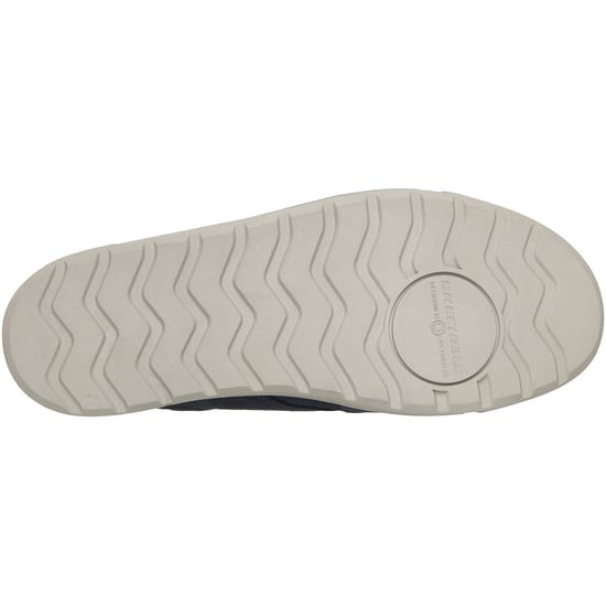 Skechers Arch Fit Solano 2.0 Rey Leren Heren Navy Suède Veterschoenen - Image 2