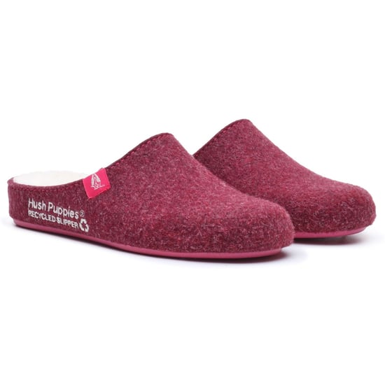 Hush Puppies De Goede Slipper Polyester Dames Bordeaux Slippers - Image 3